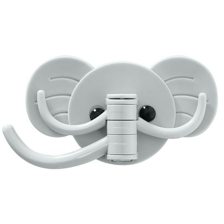 

WSBDENLK Storage Clearance Strong Viscose Kitchen Bathroom Traceless Cute Elephant Rotatable Hook Multi-Functional Sticky Hook Storage Deals