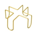 thumbnail image 3 of Portavasos, 1uds 2,17 - Hierro Metal Posavasos Almacenamiento Estante para Ambos Redondo y Cuadrado, Capacidad para 6 Posavasos (Oro), 3 of 6