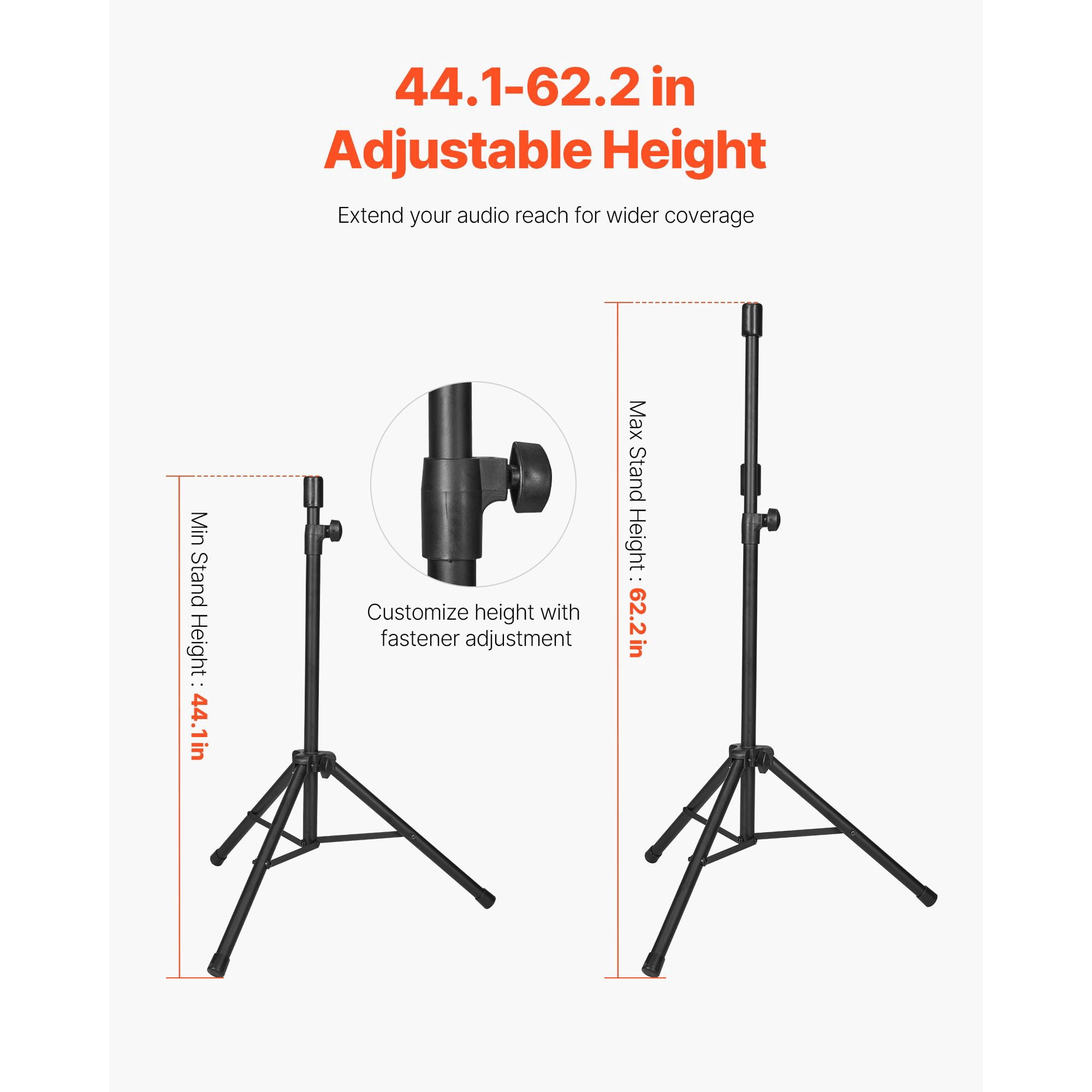 Portable PA System, 300W Powered, Sound System Set with 8 Channel Mixer, Dual Speakers, Wireless Bluetooth, Microphone, Compact Stands, USB SD XLR RCA Inputs, Remote Control, for DJs Events