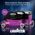 thumbnail image 2 of Lavazza Expert Espresso Intenso Capsules – 72 Count – Dark Roast Coffee Pods with Arabica & Robusta Blend – Bold Flavor & Rich Crema – Compatible with Lavazza Classy Machines, 2 of 7