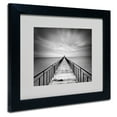 thumbnail image 3 of Matted art under acrylic in a black frame, 3 of 5