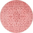 thumbnail image 1 of Ahgly Company Indoor Round Persian Red Traditional Area Rugs, 3' Round, 1 of 4