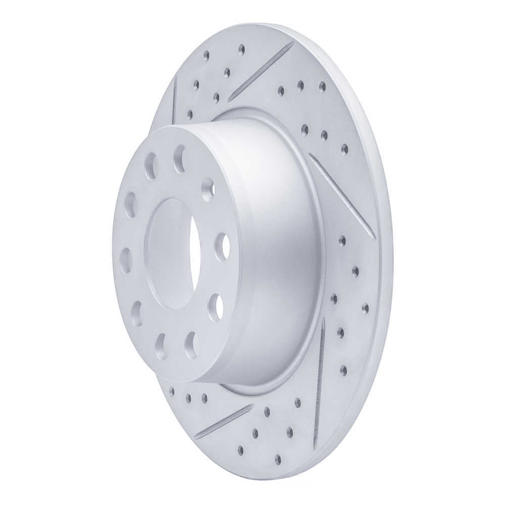 Dynamic Friction Company 830-74059L DFC Geoperformance Rotor - Drilled and Slotted