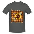 thumbnail image 4 of Bingfone Sunflower Gnomes And Bees Men'S Loose Fit Short-Sleeve Pocket T-Shirt, 4 of 7
