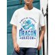 thumbnail image 1 of Camiseta "Sé siempre tú mismo a menos que puedas ser un dragón" para adultos, hombres, mujeres, adolescentes, jóvenes y tiempo libre., 1 of 7