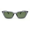 thumbnail image 2 of Womens Retro Vintage Style Horn Rim Cat Eye Hipster Sunglasses Slate - Green, 2 of 4