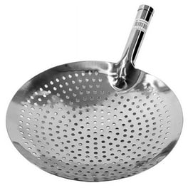 Winco 8-Inch Bouillon Strainer - Extra Fine Mesh Kitchen Strainer For Broth & Stocks