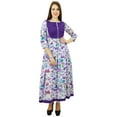 thumbnail image 2 of Phagun Women Ethnic Top Cotton Floral Anarkali Kurti Tunic Dress Designer Kurta, 2 of 7