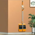 thumbnail image 1 of Broom and Dustpan Set for Home, Dustpan and Broom Set, 180° Rotating Broom Combo, Indoor&Outdoor Sweeping, Standing Dustpan and Broom for Home Kitchen Room Office Lobby Floor, 1 of 7