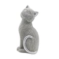 thumbnail image 2 of yotijay Cat Statue Animal Sculpture Art Crafts Collection Resin Modern Tabletop Ornament, 2 of 9