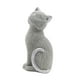 thumbnail image 2 of Estatua de gato, adorno de mesa, artesanía creativa coleccionable, figura decorativa Plata, 2 of 9