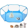thumbnail image 1 of 2020 Small Animals Fence Foldable Portable Pig Rabbits Hamster Game Outdoor Indoor Work Out Pet Tent, 1 of 4