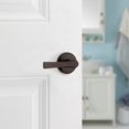 thumbnail image 2 of Katella Poignée de Porte Mate Levier de Passage Réversible Poignées de Porte Intérieures pour Porte de Hall et de Garde-Robe Poignées de Porte de Hall/garde-Robe Non Verrouillables Déco Maison Transitionnelle, 2 of 9
