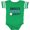 Football Green and White, variant on Inktastic Baseball Uncles Little Pitcher Boys Baby Bodysuit