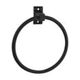 thumbnail image 6 of Design House Millbridge Wall Mounted Bathroom Towel Ring, Matte Black, 6 of 9