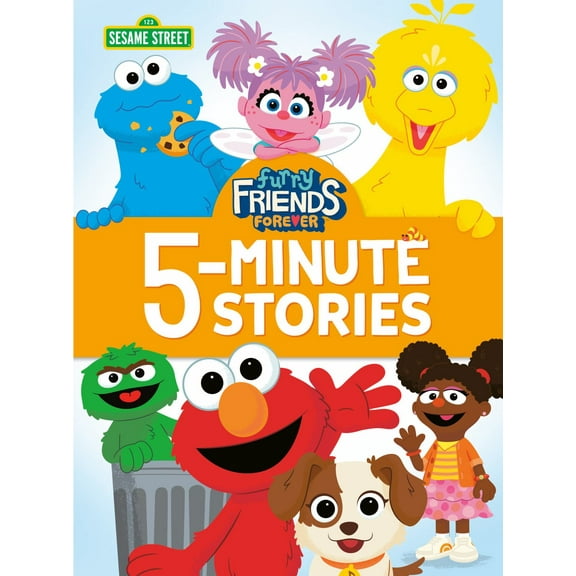 Furry Friends Forever 5-Minute Stories (Sesame Street) (Hardcover)
