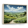 thumbnail image 2 of Designart "Club Countryside Country Clubs painting" Country Clubs Floater Framed Wall Decor, 2 of 7