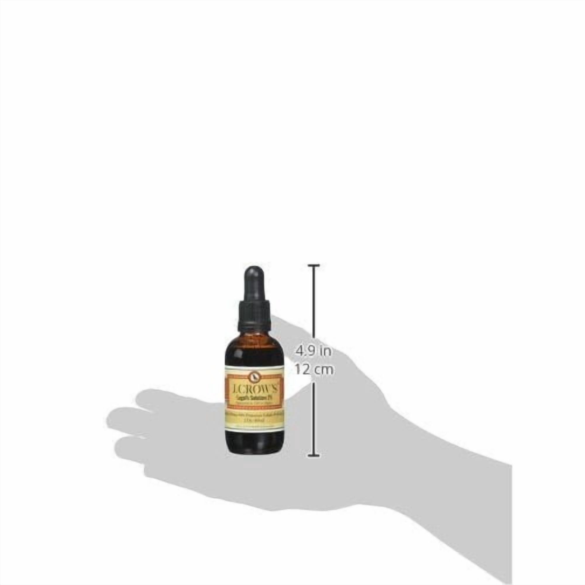 J.CROW'S Lugol's Solution of Iodine 2% 2oz