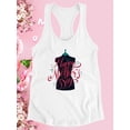 thumbnail image 3 of Mothers Day Mannequin Art Racerback Tank Women -Image by Shutterstock, Female Medium, 3 of 4