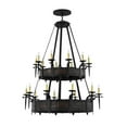 thumbnail image 5 of Meyda Tiffany 154400 Costello 20 Light 48" Wide Taper Candle Style Chandelier - Copper, 5 of 6