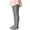 Dark Gray, variant on Girls Knitted Pantyhose Stretchy Dance Tights Breathable Cotton Leggings Toddler Footed Tights Kids Ballet Base Layer Versatile All Season Wear