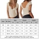 thumbnail image 2 of Blusas Cortas Camiseta informal para mujer, a la moda, con cuello en V, para ir de compras (Beige L) Ygjytge para Mujer Beige T XL, 2 of 7