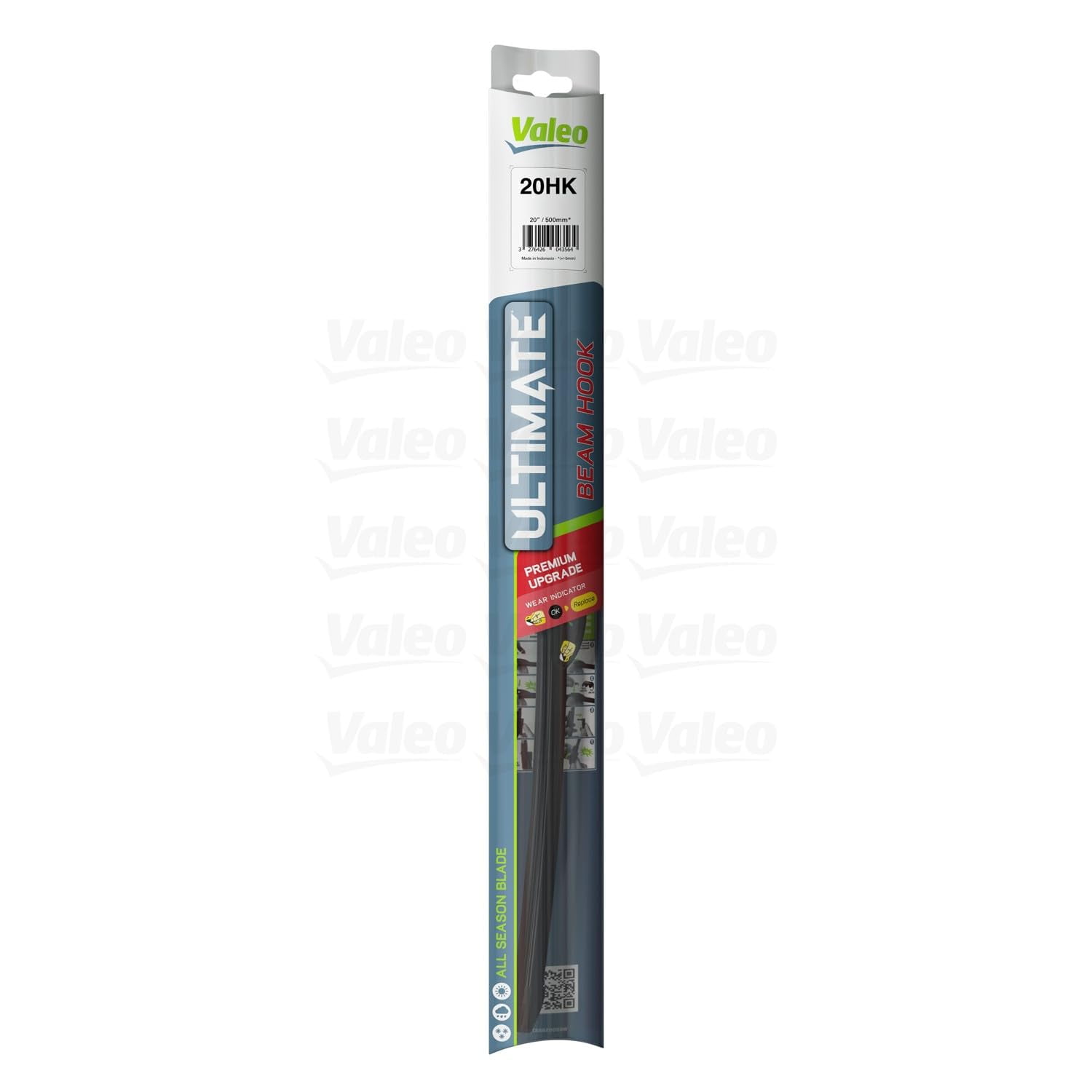 Valeo 20HK Ultimate Beam Hook Windshield Wiper Blade