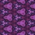 thumbnail image 1 of Ahgly Company Indoor Square Patterned Dark Orchid Purple Area Rugs, 6' Square, 1 of 6