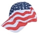 thumbnail image 4 of Gorra de béisbol para padres e hijos con estampado de bandera nacional, ajustable, transpirable, sombrero para el sol para la familia y niños, 4 of 9