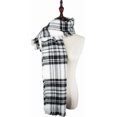 thumbnail image 3 of Women's Fall Winter Scarf Classic Tassel Plaid Tartan Warm Soft Chunky Large Blanket Wrap Shawl Scarves, 3 of 11