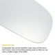 thumbnail image 4 of Unique Bargains 1 pieza de reemplazo de vidrio del espejo retrovisor derecho del lado del pasajero, calefaccionado, blanco con ajuste trasero para AUDI A4 10-15, 4 of 6