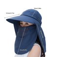 thumbnail image 2 of Hat Sunshade Cap Ride Sunscreen Cap Face Ultraviolet Hat Sun Hat Man Hat, 2 of 7
