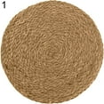 thumbnail image 2 of CNKOO Tapis de Table en Paille Isolée à la Main style 1 18cm, 2 of 13