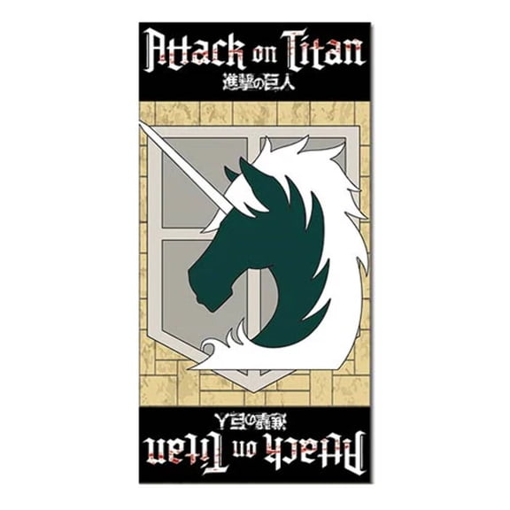 Attack On Titan Military Police Beach Towel