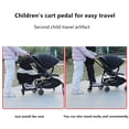 thumbnail image 4 of Tabla para cochecito con asiento, Tabla para silla de paseo con ruedas, Tabla para silla de paseo ajustable con asiento desmontable, Silla de paseo a bordo, 4 of 5