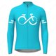 thumbnail image 5 of Maillot de ciclismo de manga larga de otoño, camisetas de ciclismo transpirables de secado rápido para hombre, ropa para deportes al aire libre, ciclismo de montaña y carretera, 5 of 5