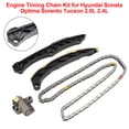 thumbnail image 2 of Kit de cadena de distribución del motor para Hyundai Sonata Optima Sorento Tucson 2.0L 2.4L, 2 of 11