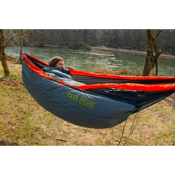 Eno Insulated Camping Travel Vulcan UnderQuilt Hammock, Storm, One