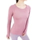 thumbnail image 1 of Camisas de entrenamiento de manga larga para mujer Camisas atléticas con orificio para el pulgar Camisetas sueltas activas para correr Zhivalor BST3010440-3, 1 of 5