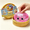 3, variant on Rare Gold Glitter Dumpling Squishy Toys Contain Small Buns Inside with Steamer Box, Soft Squeeze Squishy Balls, Stress Relief Sensory Bun Squishy for Desk Display