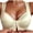 Yellow, variant on Bras for Women, Plus Size Super Front Closure Bras for Women Wireless Push Up Bra with Support Seamless Deep Cup No Wire Brasieres Pink L