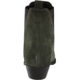 thumbnail image 3 of Nine West Danzy Olive Green Stacked Block Heel Pointed Toe Pull On Fashion Boots (Olive Green, 10.5), 3 of 6