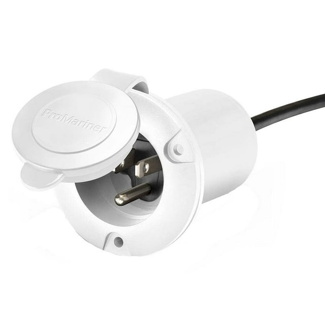 Soporte de enchufe AC ProMariner 51310 universal blanco