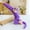 Purple, variant on Long Arm Hanging Monkey Plush - 27.6 in Stuffed Animal Toy for Door & Curtain, Interactive Style Monkey Plushie Gift for Kids (Birthday Xmas)