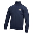 thumbnail image 2 of Men's Navy Montana State Bobcats Big Cotton Quarter-Zip Pullover Sweatshirt, 2 of 3