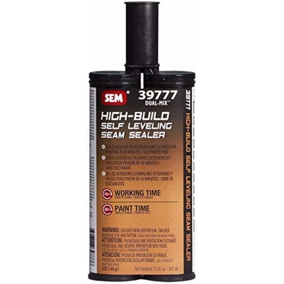 SEM 39777 High-Build Self Leveling Seam Sealer - 7 oz.
