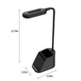 thumbnail image 3 of ZZkhGO 15W Wireless Charging Desk Lamp, LED Eye Protection Study Light with Pen Holder, Adjustable Brightness Table Lamp for Home Dorm, 3 of 7