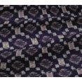 thumbnail image 5 of oneOone Viscose Jersey Fabric Geometric Kasuri Printed Fabric 1 Yard 60 Inch Wide, 5 of 5