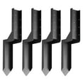 thumbnail image 1 of KFFKFF Fence Post Support Kit, 4 Units, 3.5x3.5 in Inner Diameter, Durable Steel Stakes for Mending Leaning or Damaged Wooden Posts, Ground Anchor Spike for Comprehensive Enclosure, 1 of 9