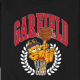 thumbnail image 3 of Garfield - Basketball - Men's Crew Neck Fleece Pullover, 3 of 5